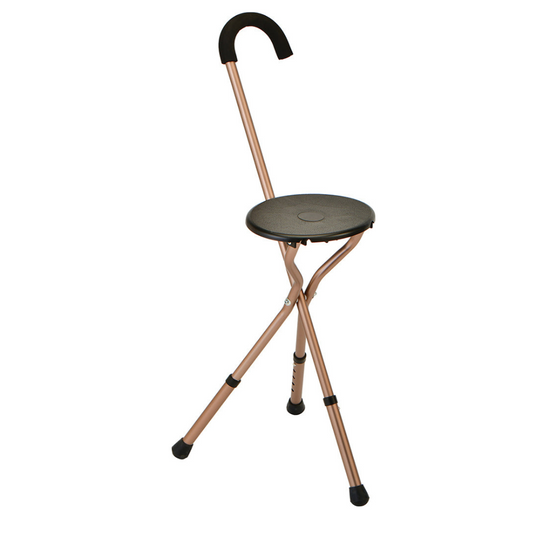 Adjustable Foldable Seat Cane