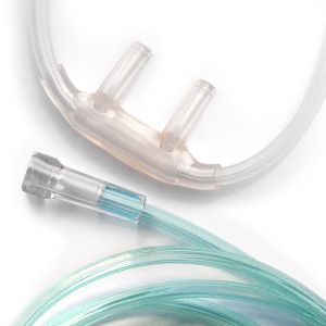 WestMed ComfortSoft Plus (Super Soft) Nasal Cannula with 7 Foot Green Oxygen Supply Tubing